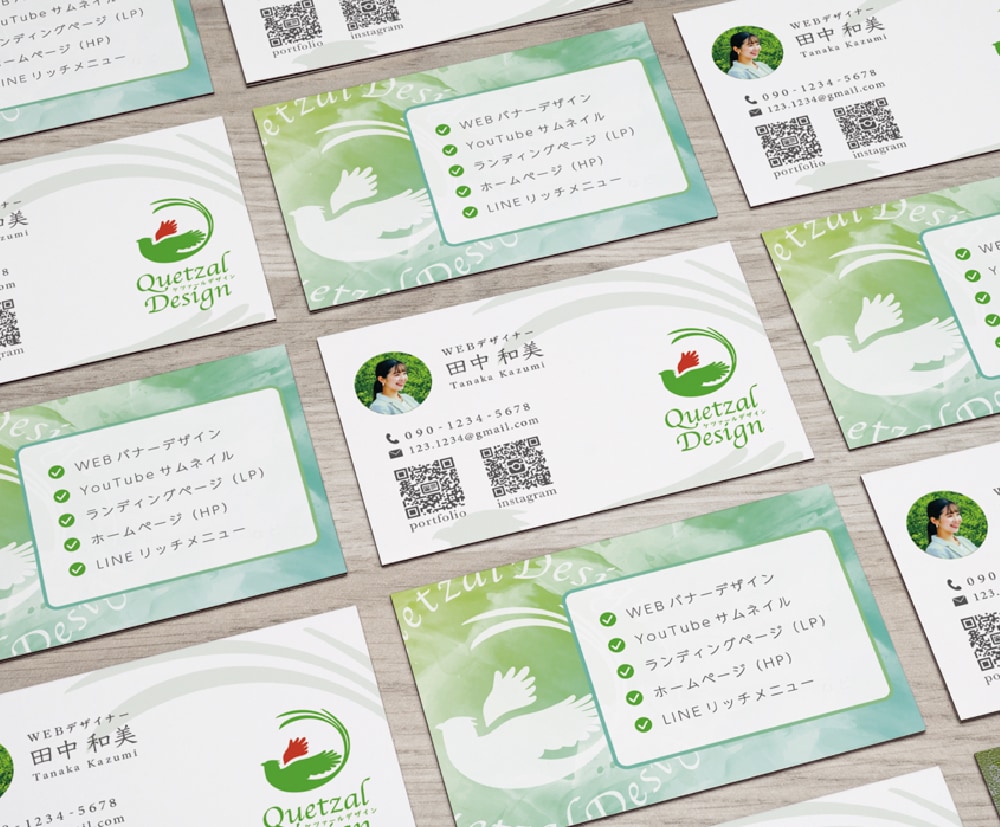 温かみと信頼感のある◎名刺デザインいたします 起業・開業・交流会での印象アップに！WEBデザイナー様にも イメージ7