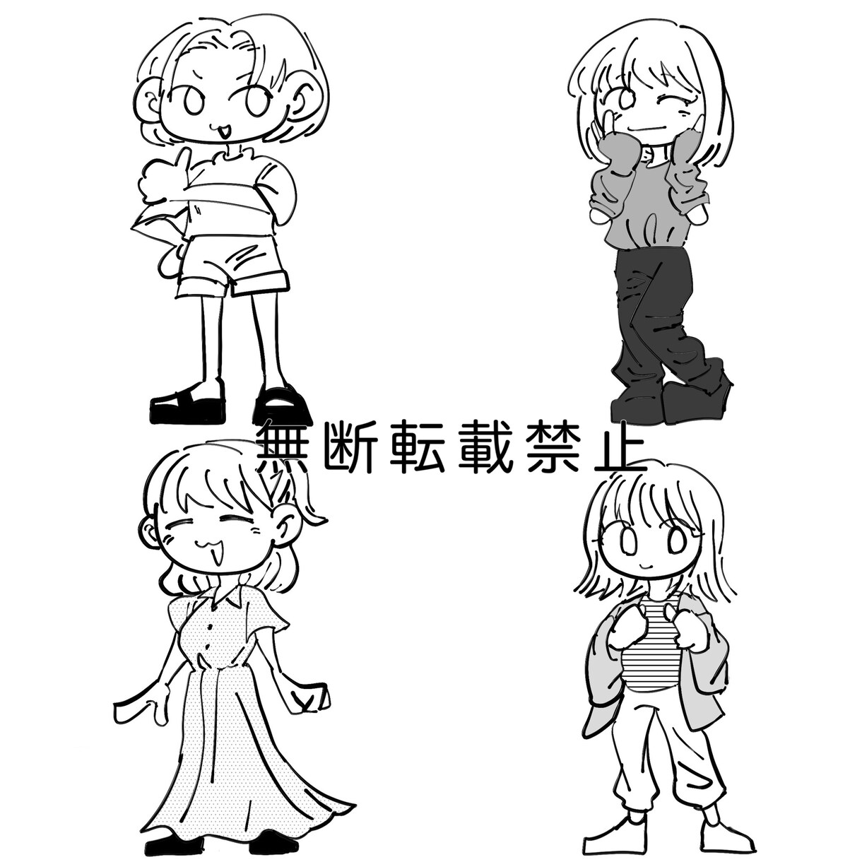 アイコン、イラスト描きます ゆるい丸っこい絵からリアルな絵まで イメージ1