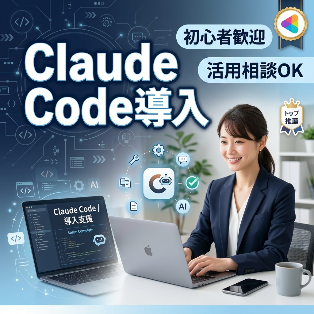 Claude Codeの導入と活用相談を行います Claude Code導入支援 イメージ1