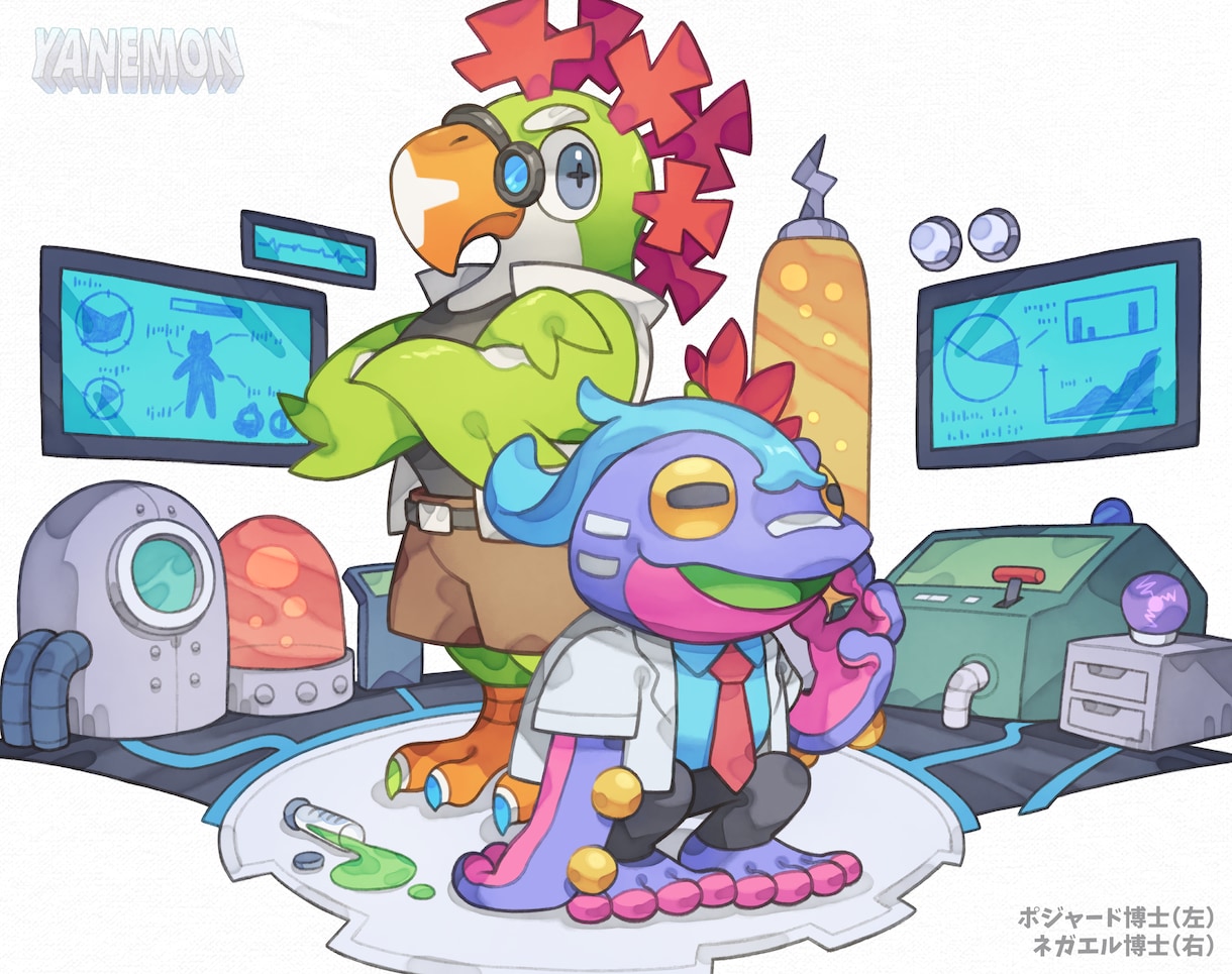 ゲームに出てきそうなキャラクターを作ります 開発や新たな挑戦など、これからキャラクターが必要な方へ イメージ10