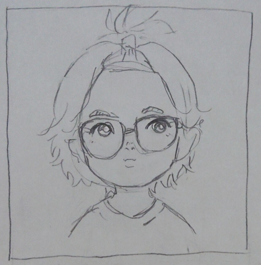 アイコン、イラスト【モノクロメイン】描きます SNSのアイコンからオリジナルイラストまで✨ イメージ1
