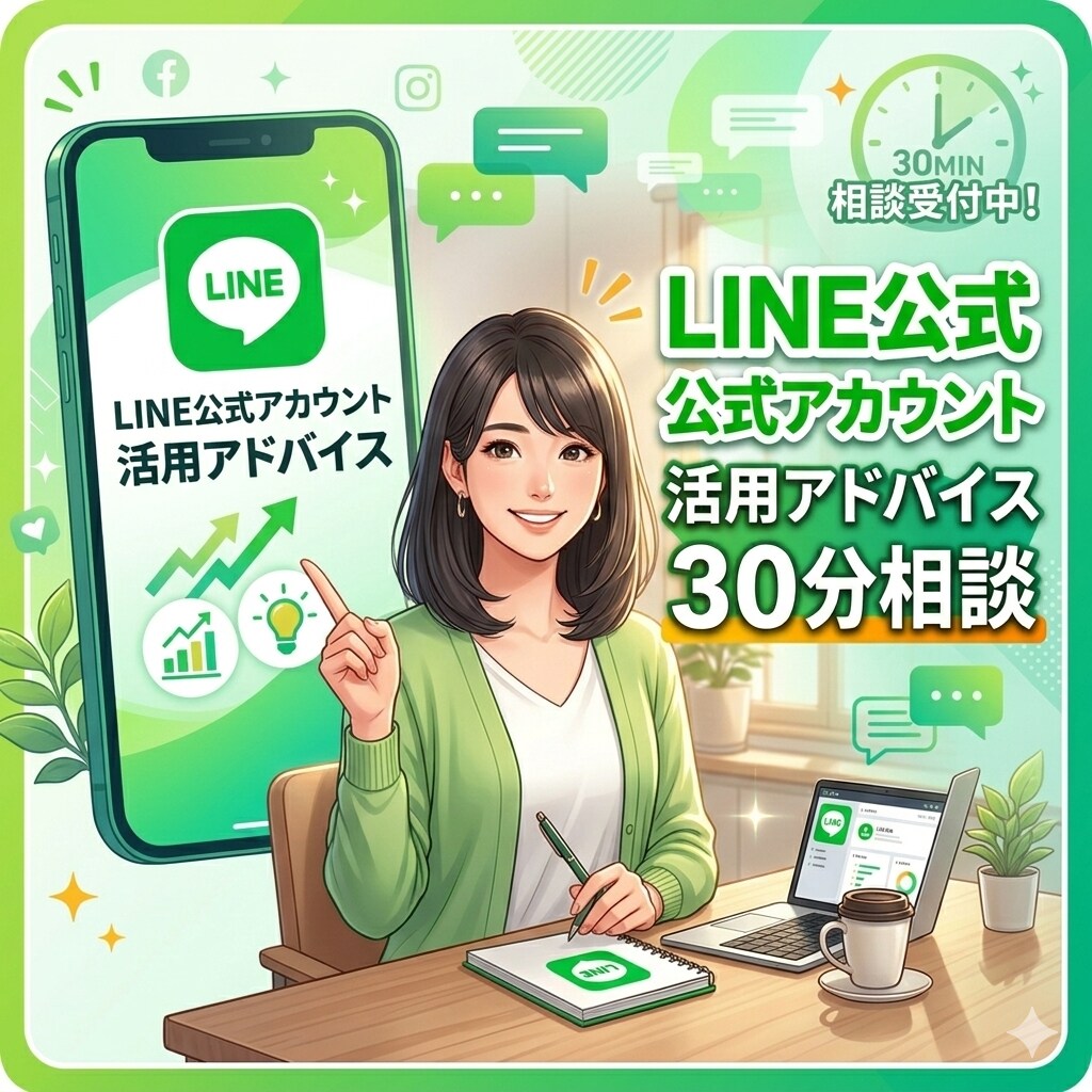 LINE公式アカウントの活用/集客方法を支援します LINE公式アカウント運用における活用方法をアドバイスします イメージ1