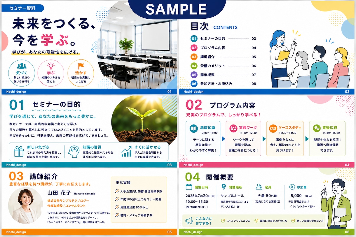 業務資料を プロ目線でデザインします 社内・イベント・説明会向けPowerPoint資料作成します イメージ6