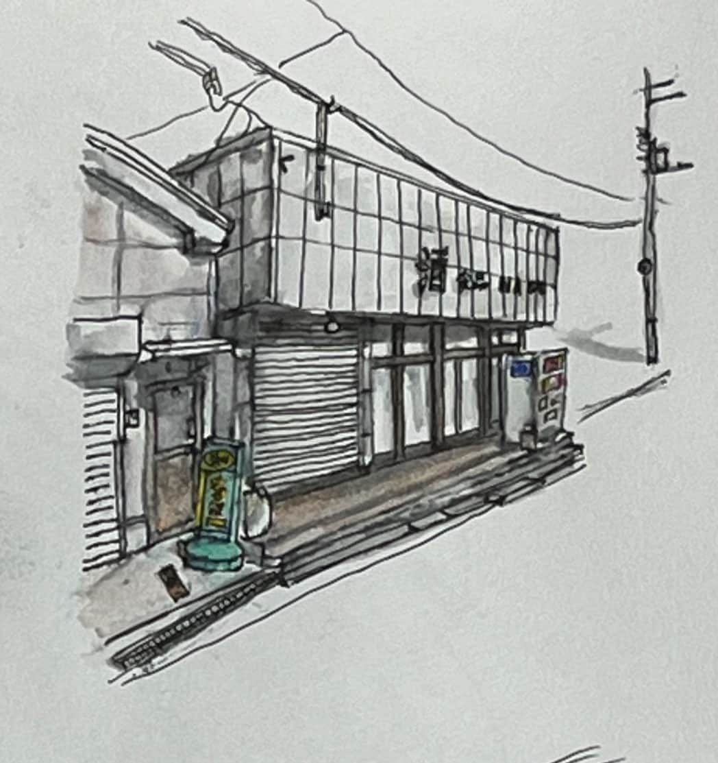 写真から味のあるイラストを描きます 思い出の場所や建物、自分の家など建物を中心に描きます。 イメージ2