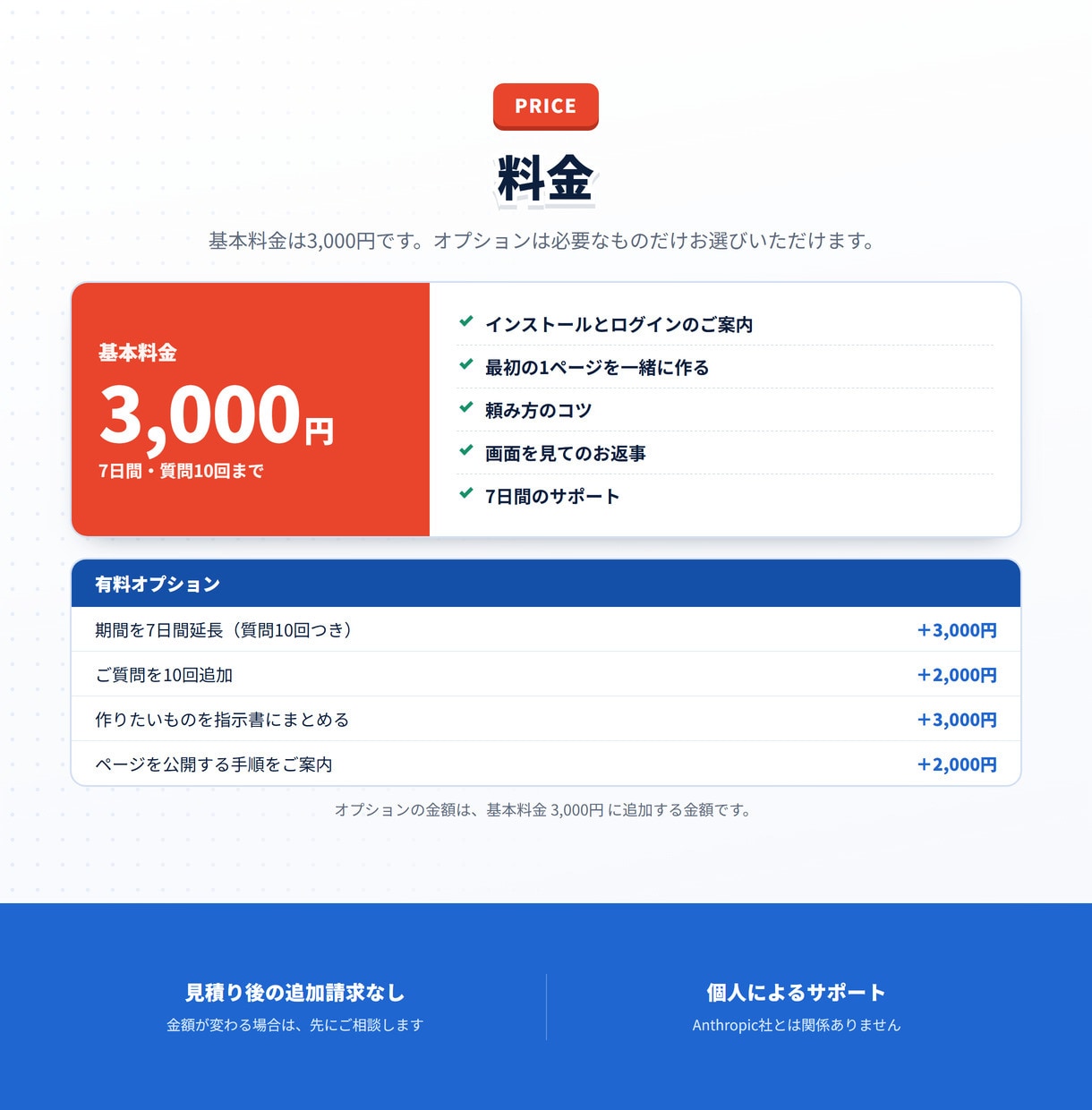 Claude Codeの導入と使い方を教えます インストールから最初の1ページ作成まで、チャットで イメージ4