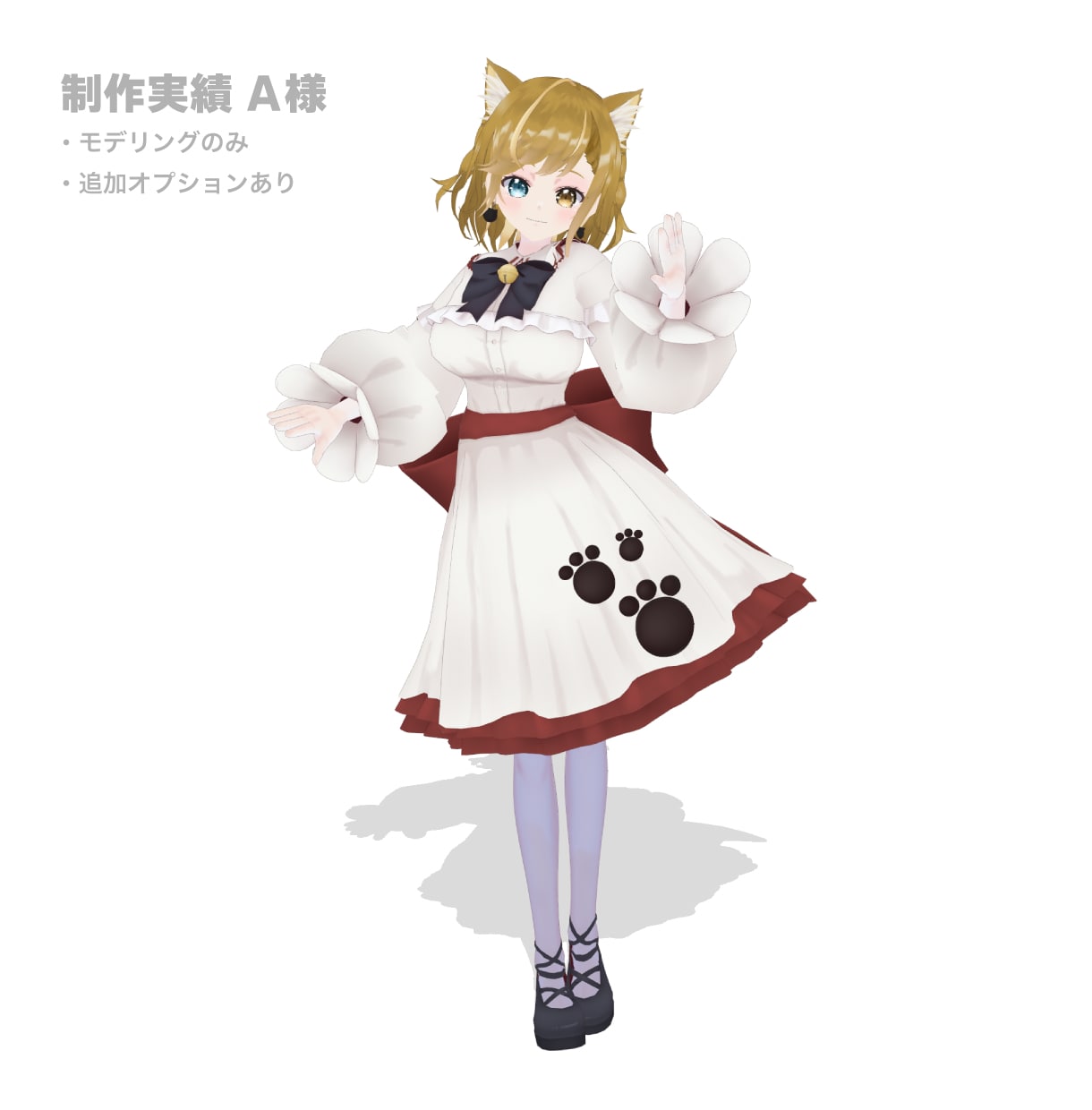 VTuberに！VRoidの3Dモデルを作成します キャラデザからもOK！アニメ調・かわいい・女の子が得意です！ イメージ7