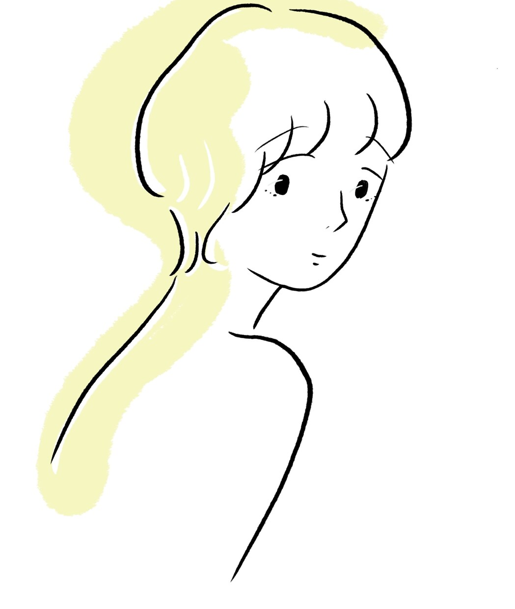オシャレ♡シンプルゆるい似顔絵を描きます アイコンや自己アピールのワンポイントに！ イメージ4