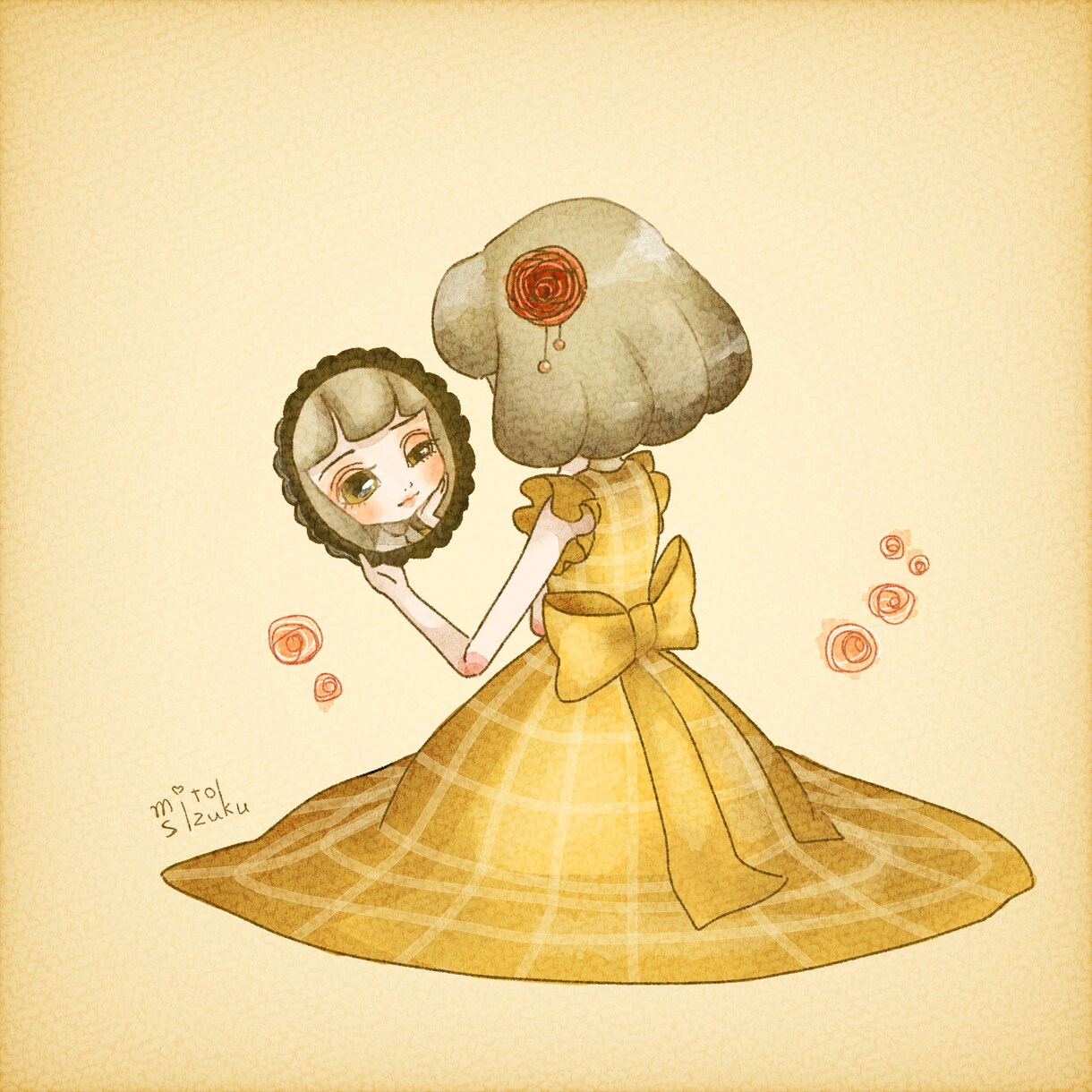 商用利用可◎可愛いお人形さん風のイラスト描きます 一枚絵、アイコン、様々な用途に！ イメージ4