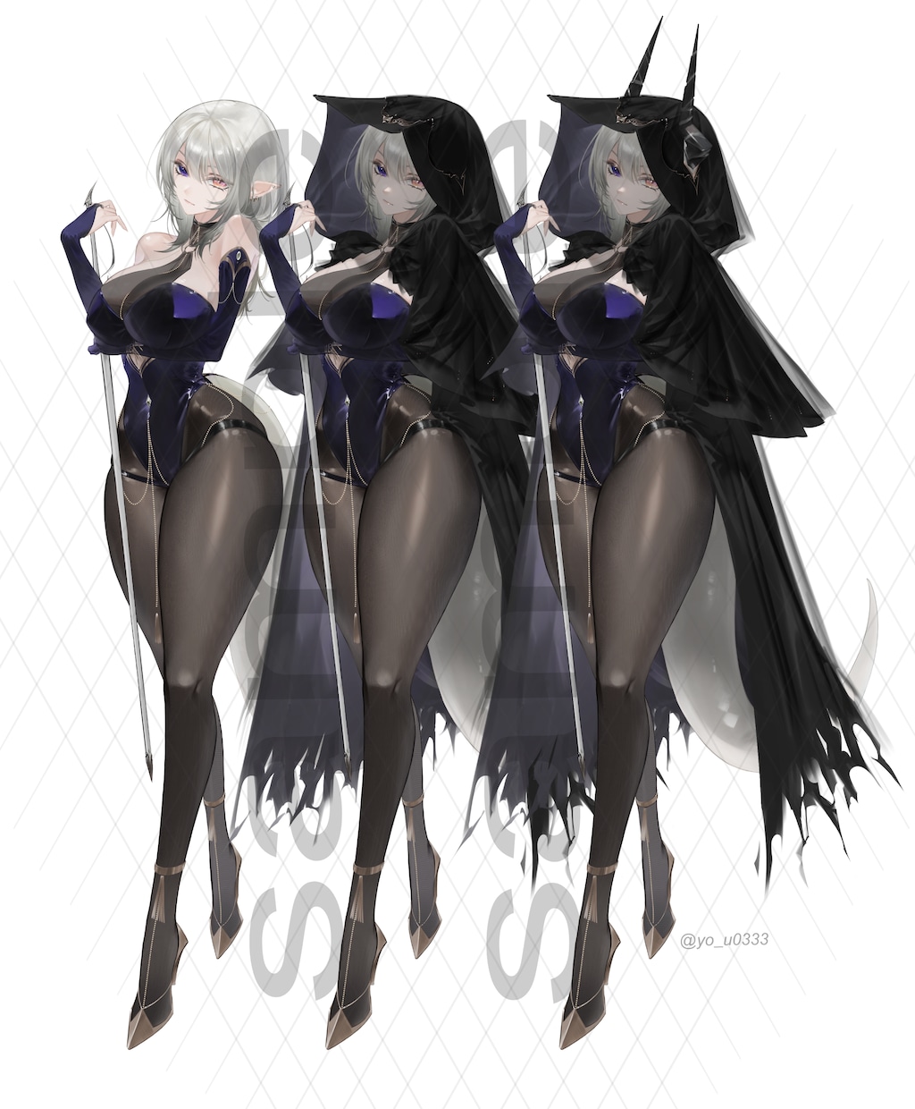 オリジナルキャラの立ち絵を制作します 商用・お任せ・デザインOKです イメージ3
