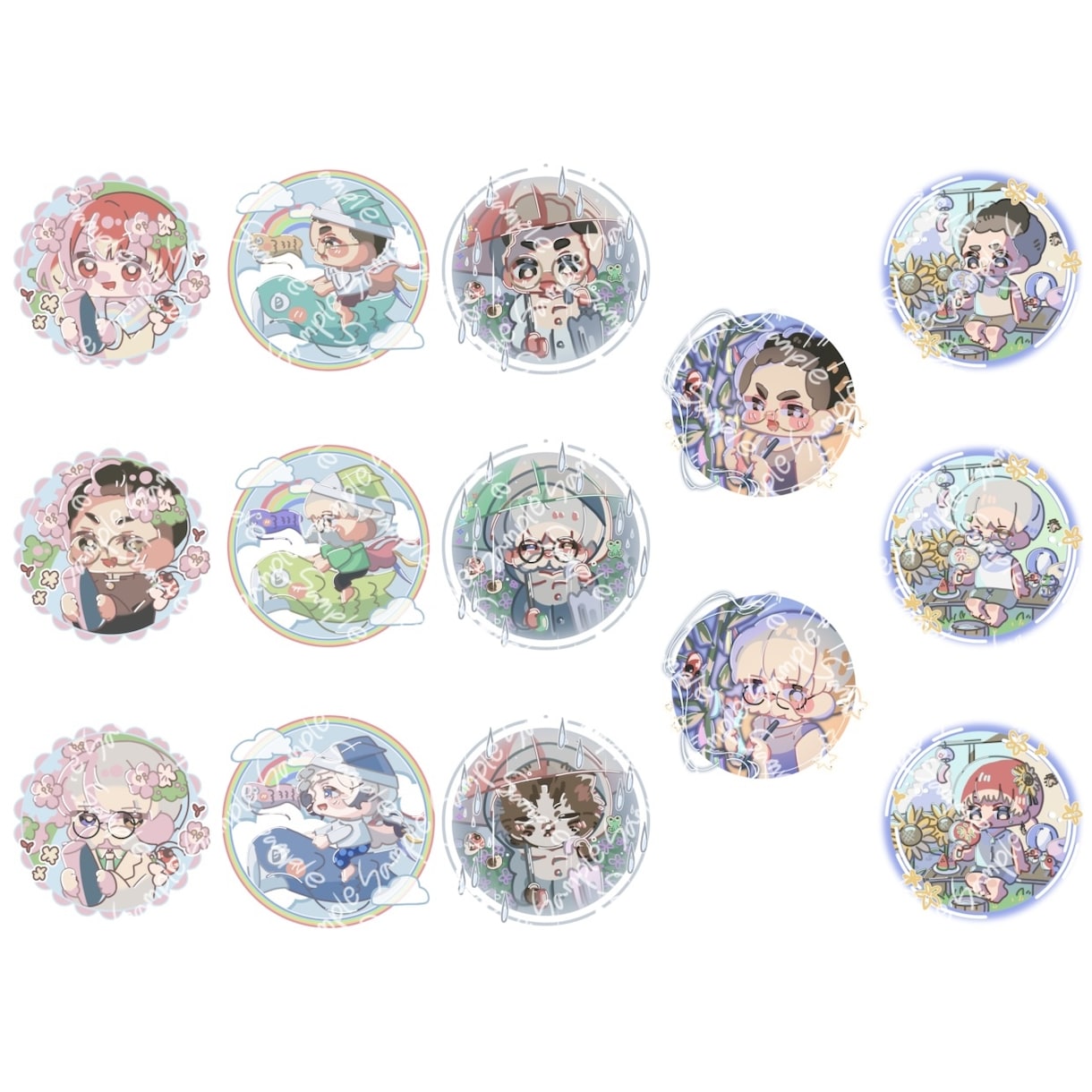 かわいい女の子のミニキャラ描きます 今だけ価格★安く早くかわいい！幅広い使用用途です！ イメージ5