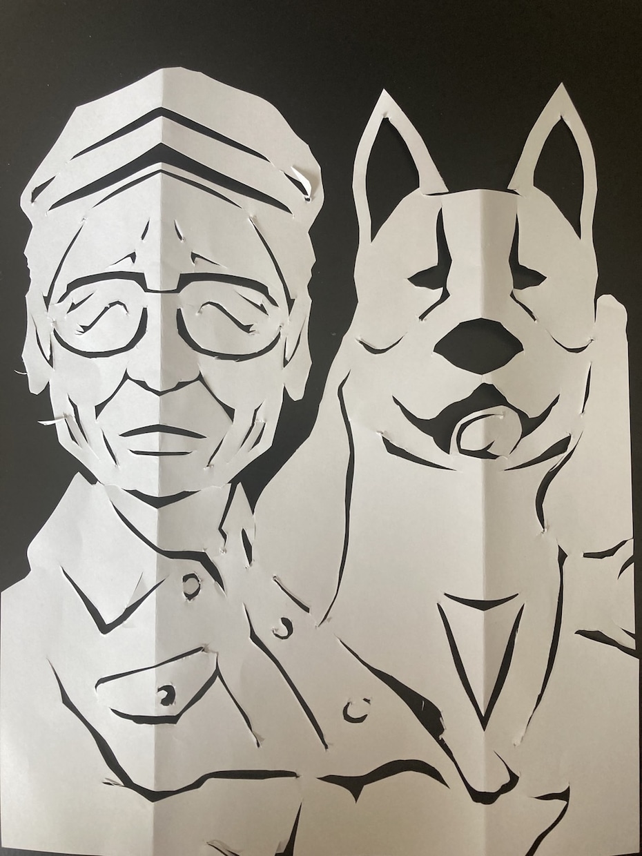似顔絵切り絵～心を込めてお切り致します 『笑点』出演！福を呼びこむ紙切り師 イメージ10