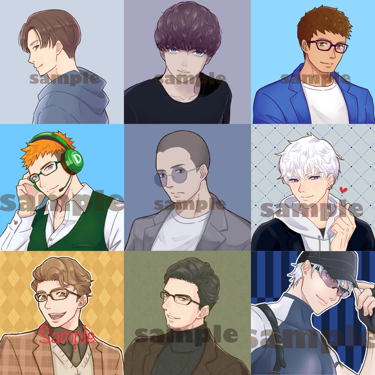 大人でも使いやすいシンプルアイコンお描きします 商用OK！男性もお気軽に。インスタSNSの挿絵やヘッダーにも イメージ8