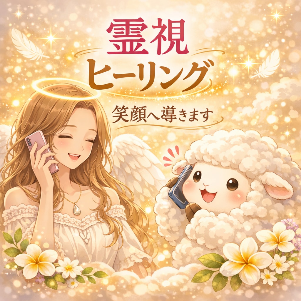 霊視鑑定とヒーリングします あなたが笑顔に戻れるようサポートします イメージ1