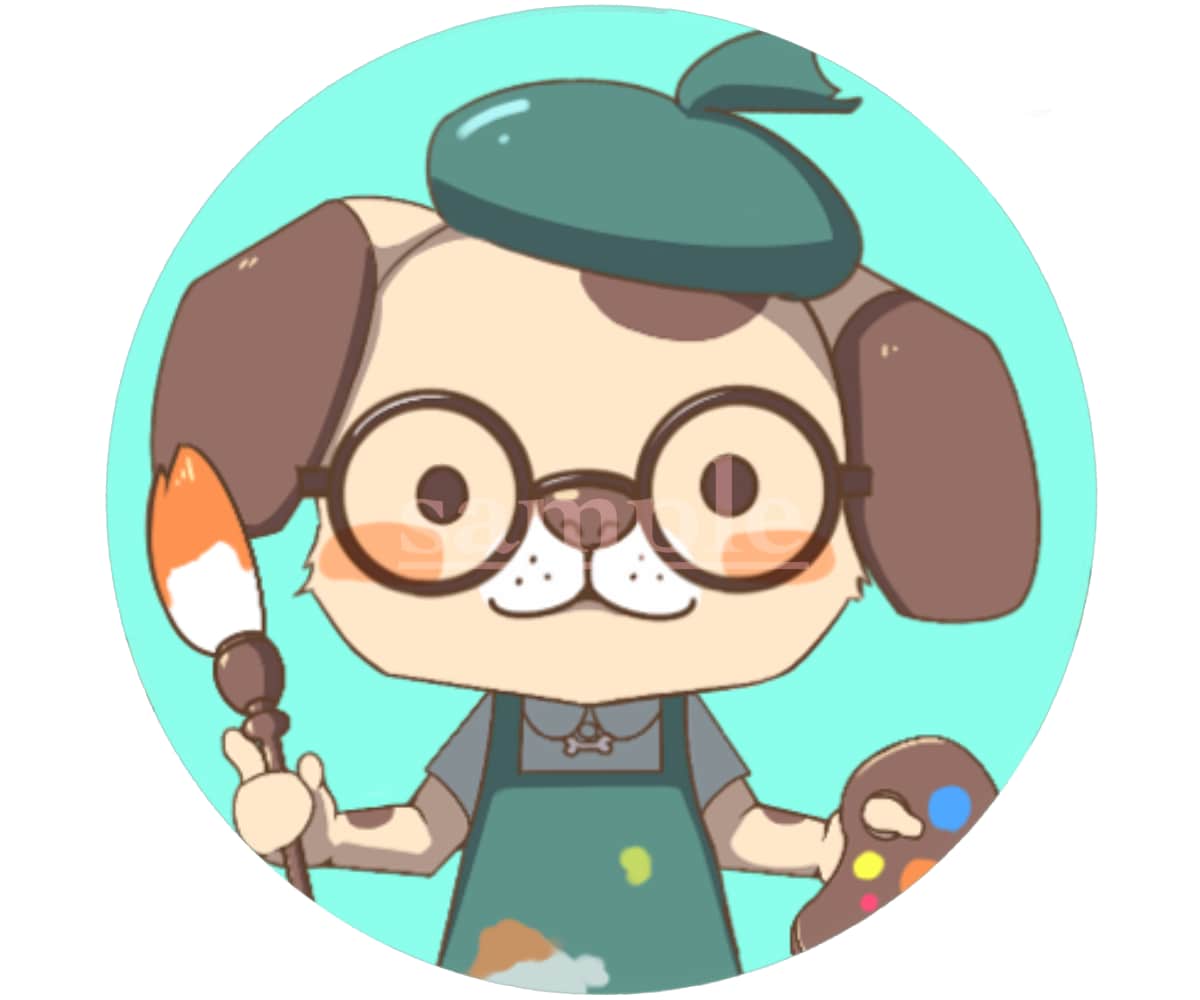ゆるかわな動物のキャラクターを描きます あなただけのキャラクターをアイコンやイラストに！商用利用〇！ イメージ2