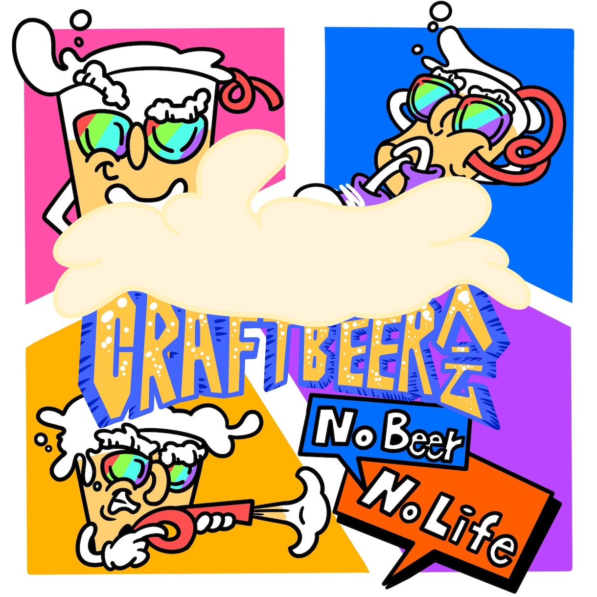 アメリカンカートゥーン風のイラスト作成します ポップで可愛いオリジナルのイラストを作成します イメージ2