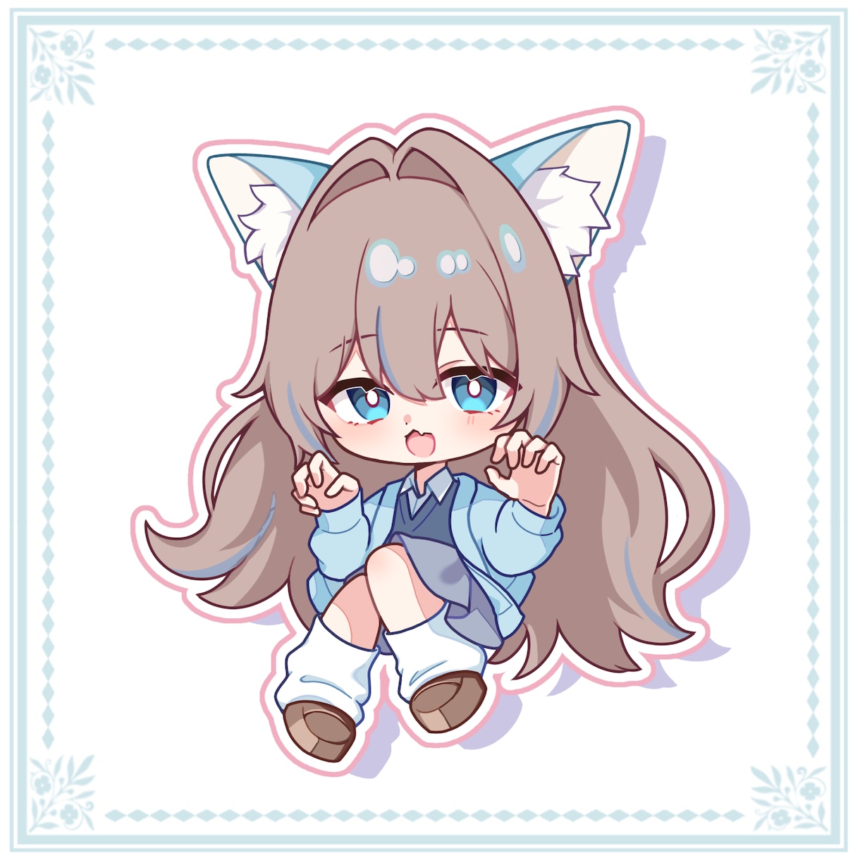 ちまっと可愛い！SDイラストお描きします ご依頼が初めての方も大歓迎です！丁寧に対応いたします！ イメージ4