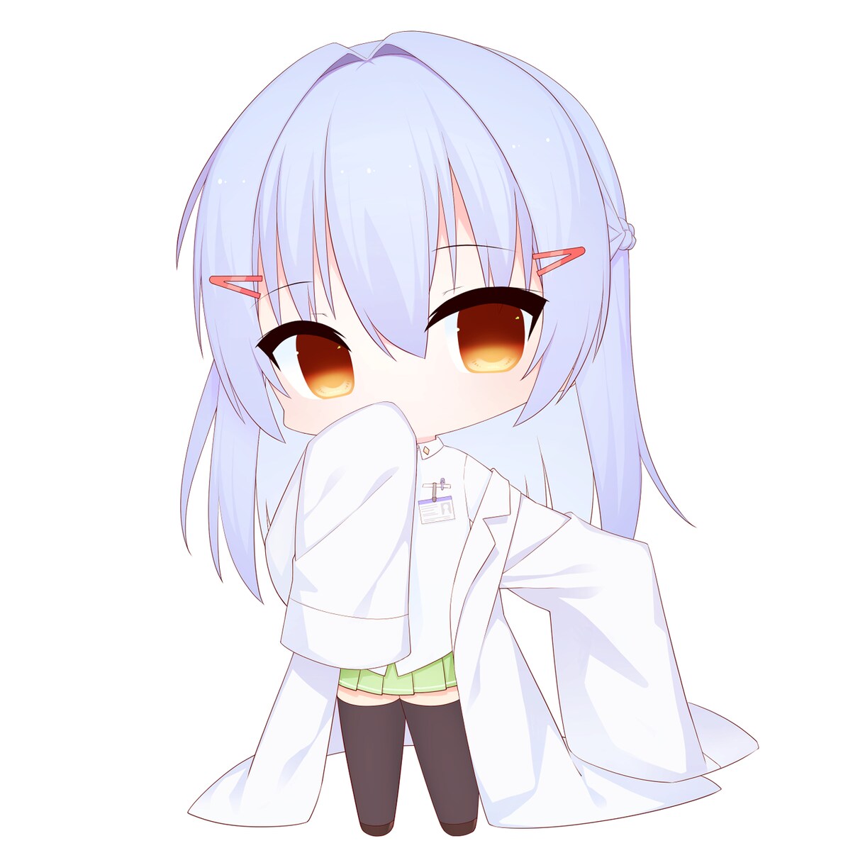 萌え系のかわいいミニキャライラスト描きます SNSアイコン、ブログなどのアクセントに！ イメージ5