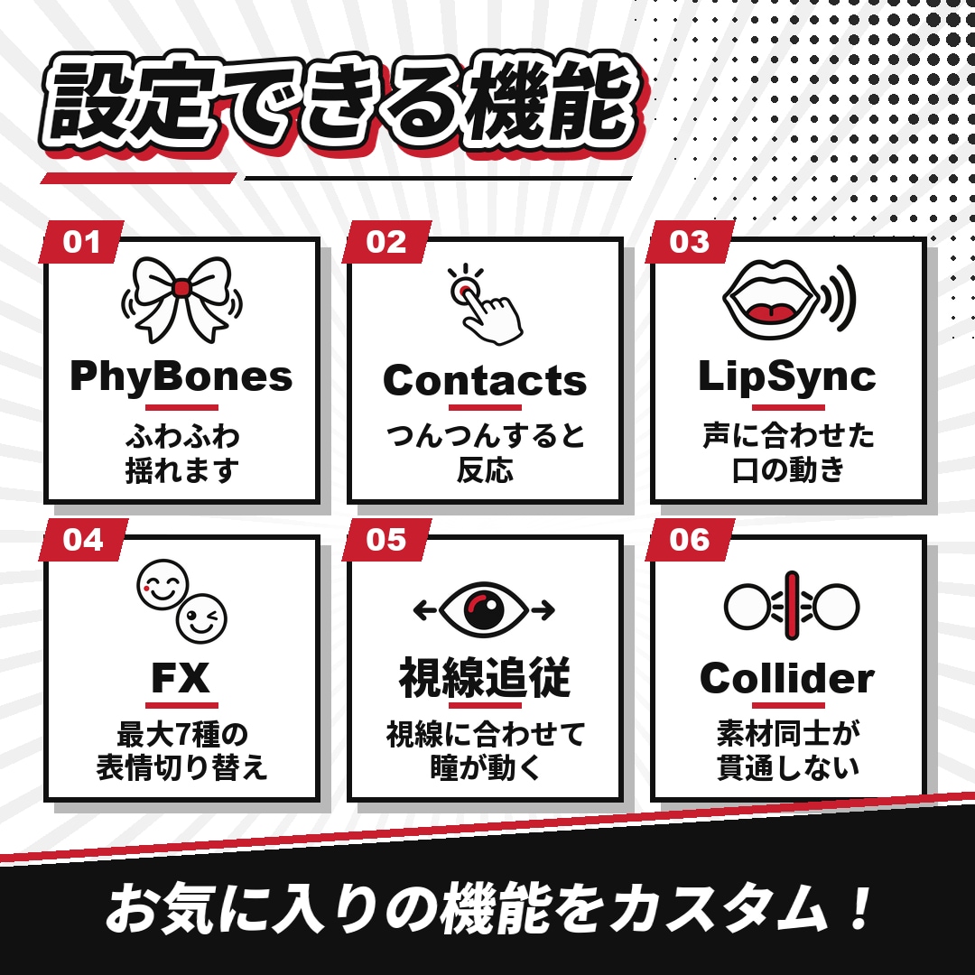Quest可！VRoidでVRCアバター作ります VRChatのアバター制作からアップロードまで完全サポート！ イメージ4