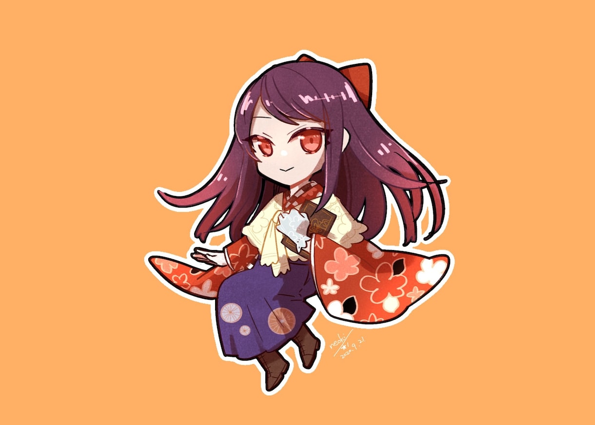 ミニキャラを描きます 2〜3等身のキャラクターイラストを制作します。人外可。 イメージ1