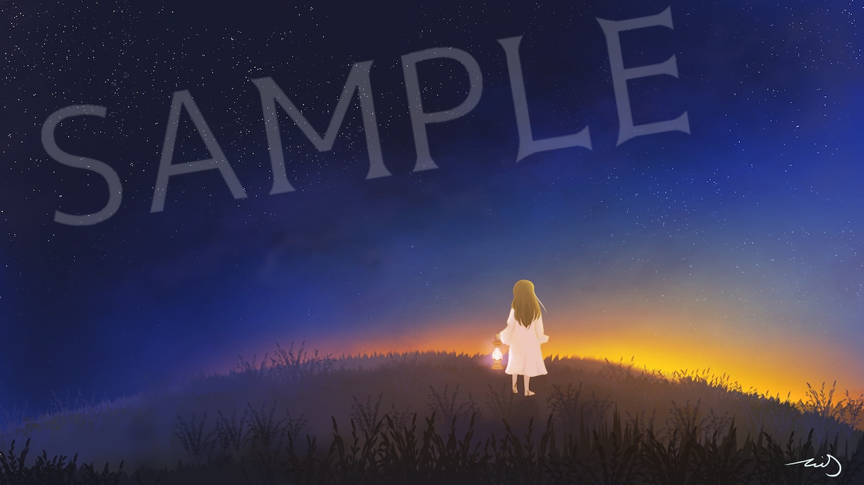 パッと目を惹く★幻想的で優しい自然の風景描きます MV、書籍表紙、挿絵、サムネ、楽曲などに、いかがですか！ イメージ3