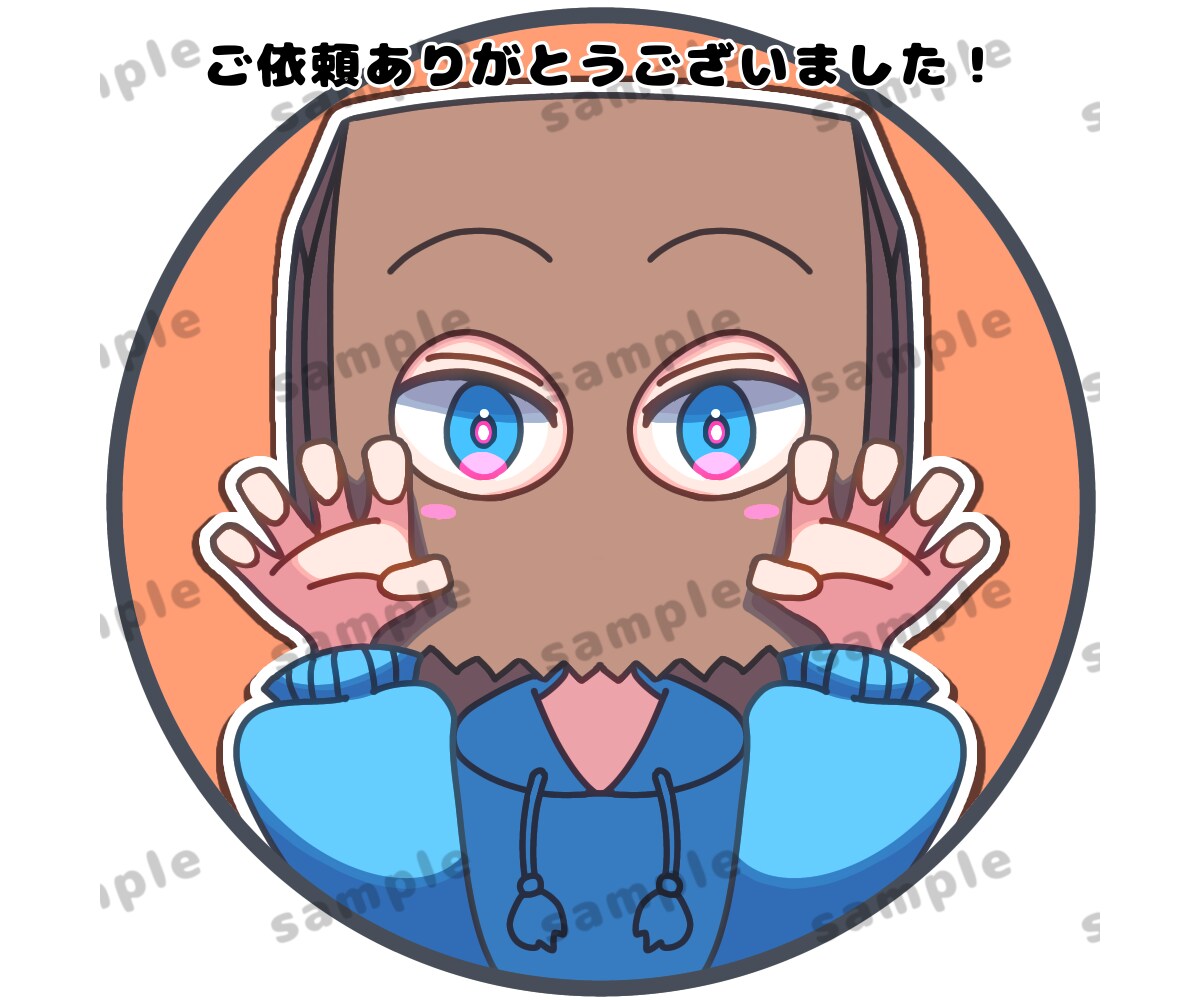 ポップで可愛いアイコン3000円で作成します Twitter・インスタ・YouTube・ブログ・LINE等 イメージ7