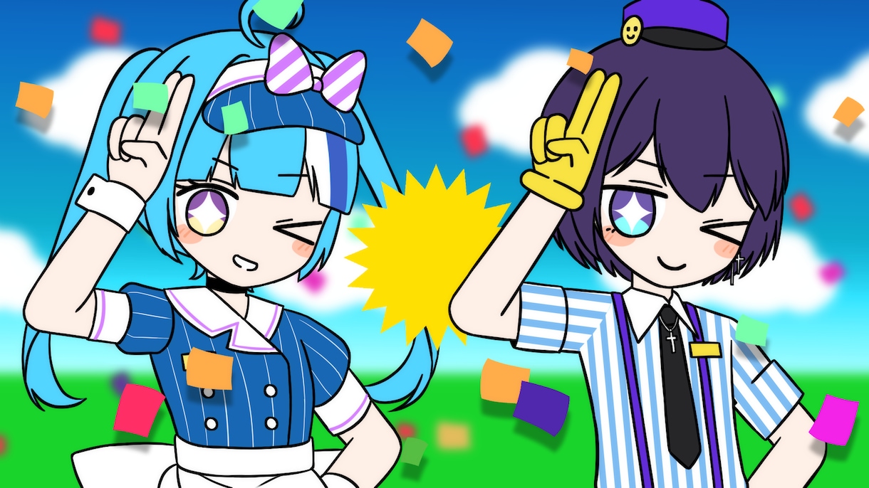 歌ってみたのサムネイルを制作致します 楽曲イメージを大切にしたサムネイルを制作致します。 イメージ4