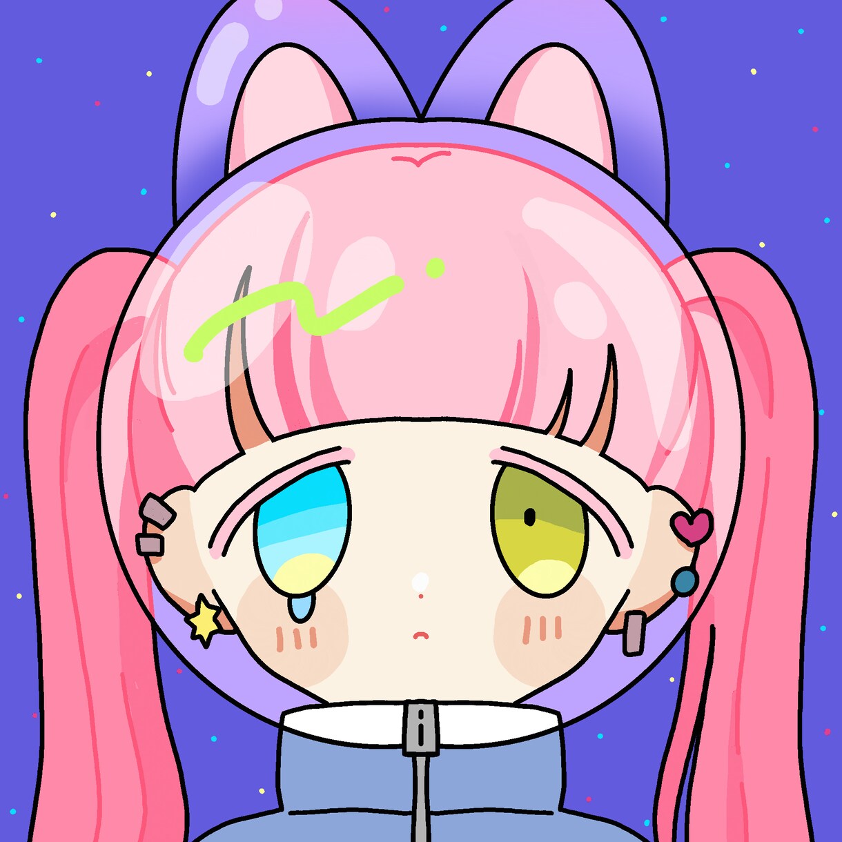 あなただけの可愛いアイコンを描きます シンプルで可愛いけど少し個性的なアイコンを描きます！ イメージ2