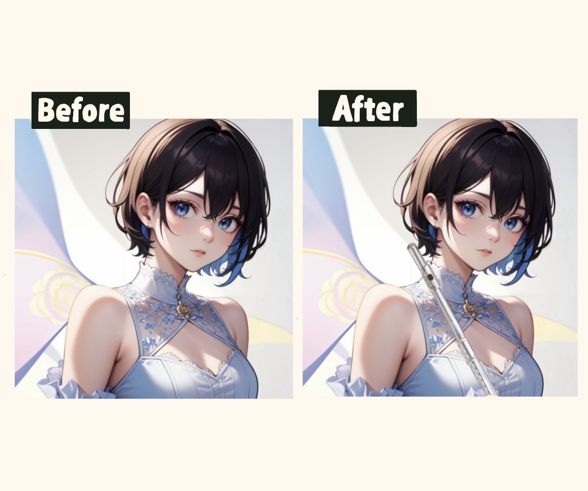 ご希望に合わせて【AIイラスト修正】します AIで作成したイラスト、手描きで微調整します！ イメージ4