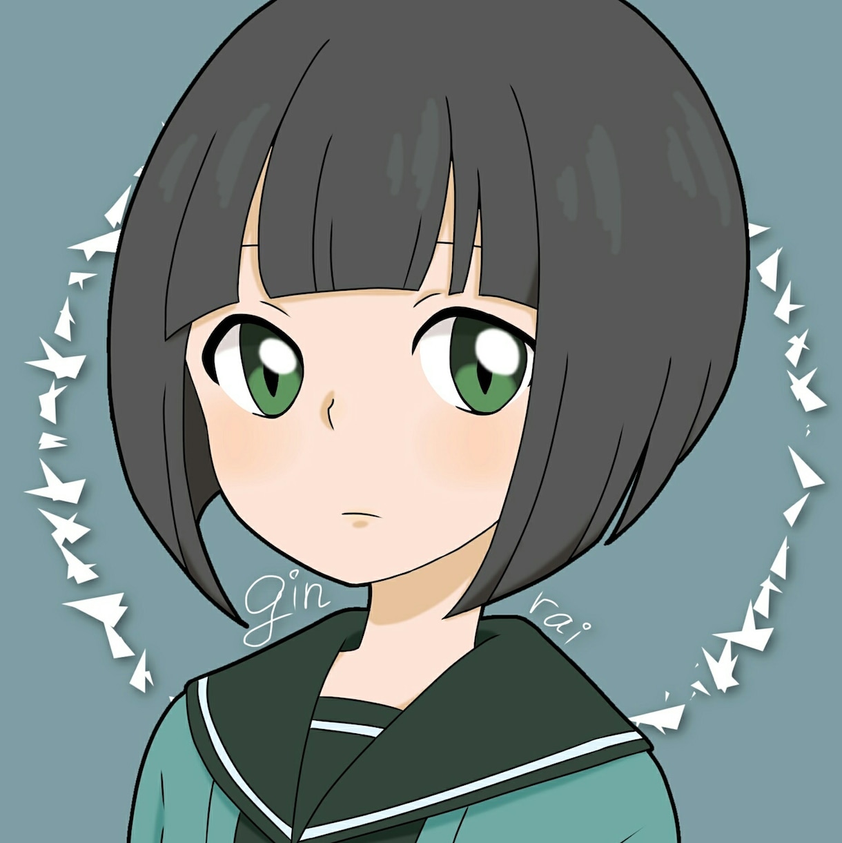 アニメ調アイコン描きます SNS等で使えるシンプルで可愛いイラストアイコン イメージ1