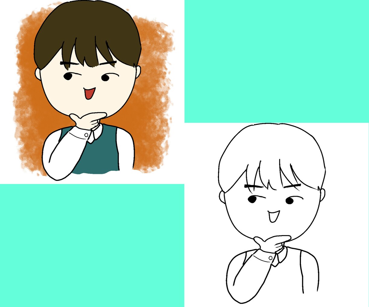 ゆるかわアイコン描きます ご自身やペット等の似顔絵も可！ イメージ6