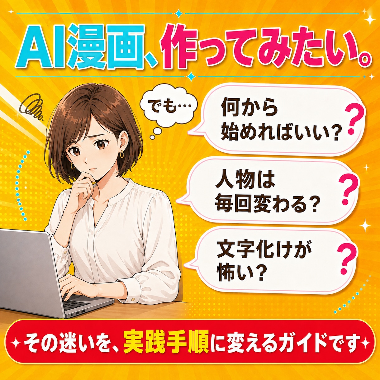 初心者が原稿からAI漫画自動作成ガイド提供します SNS・LP・Kindle・幅広く使えるテンプレ丸ごと収録 イメージ2