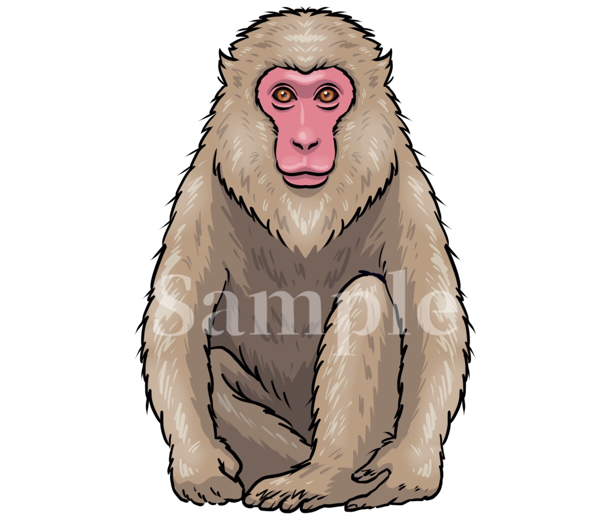 カジュアルなタッチで動物のイラストを作成します ★印刷対応可能！★ユーモアたっぷりの動物イラストをお届け イメージ2