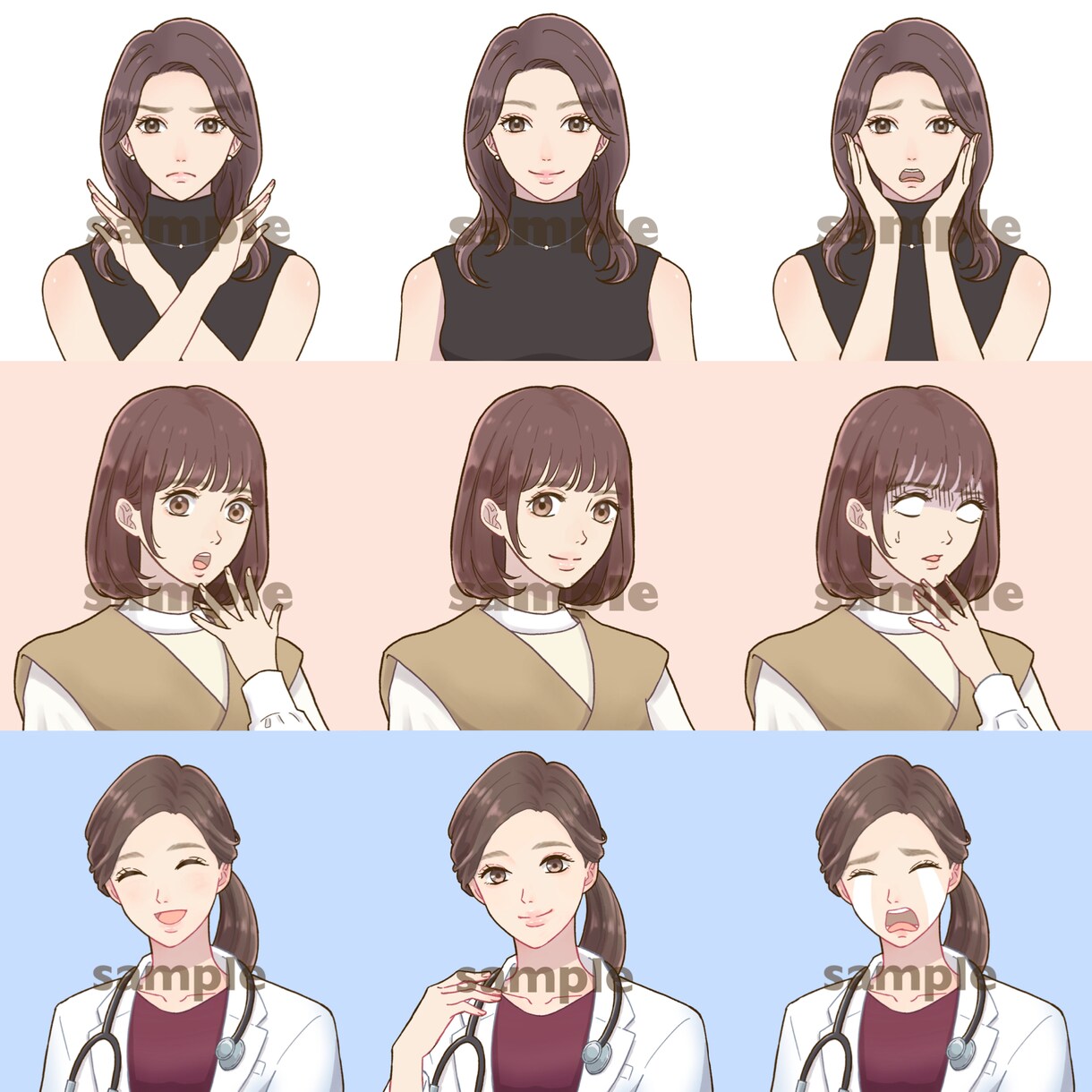 大人でも使いやすいシンプルアイコンお描きします 商用OK！男性もお気軽に。インスタSNSの挿絵やヘッダーにも イメージ3