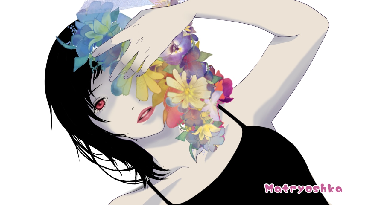 歌ってみたサムネイルなど作成致します 初動のため格安でイラストを描きます イメージ3