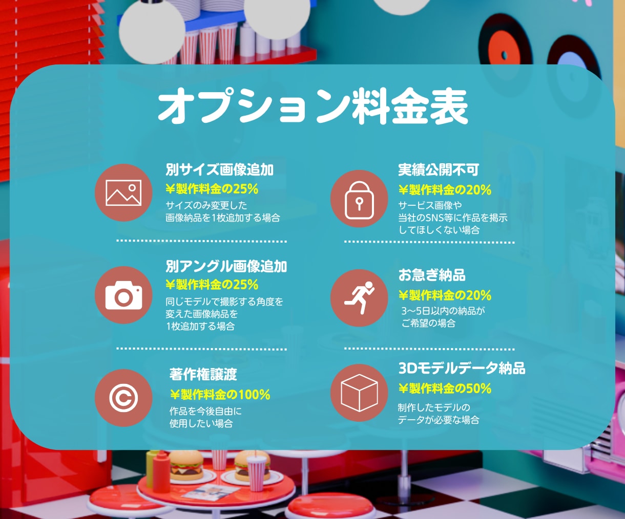 3DCG画像作成いたします あなたの想い、イメージを3Dでモデリングします！ イメージ2