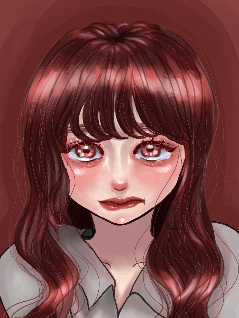 お顔から上を描きます 可愛い絵、似顔絵、一生懸命かきます♪ イメージ2