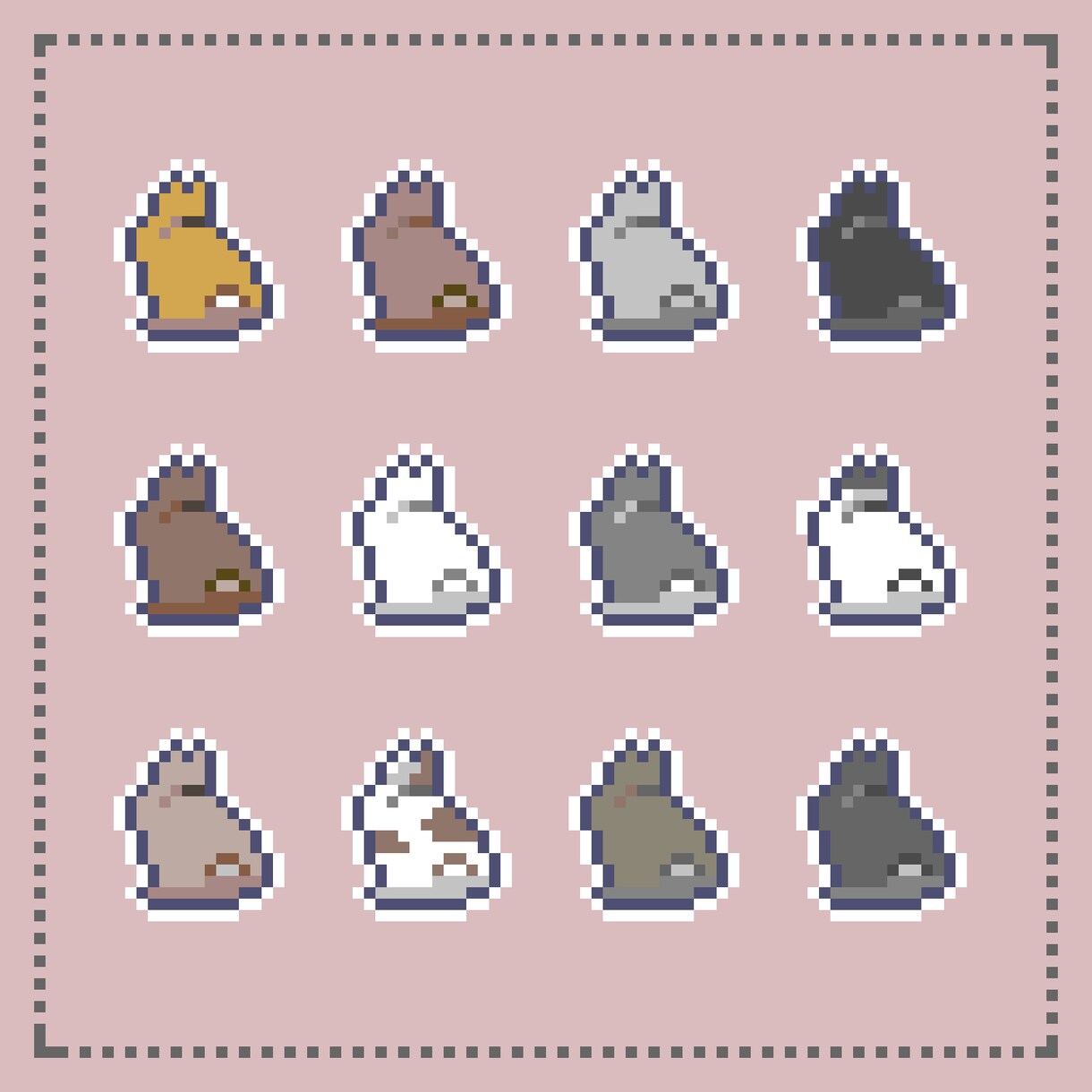 うさけつドット絵制作いたします うさけつドット絵いかがですか！ イメージ1