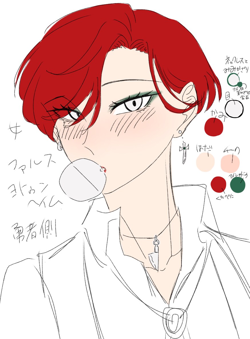 キャラデザの原案・ラフイラスト描きます ラフだからこそ気軽に。キャラの原案お手伝いします イメージ6