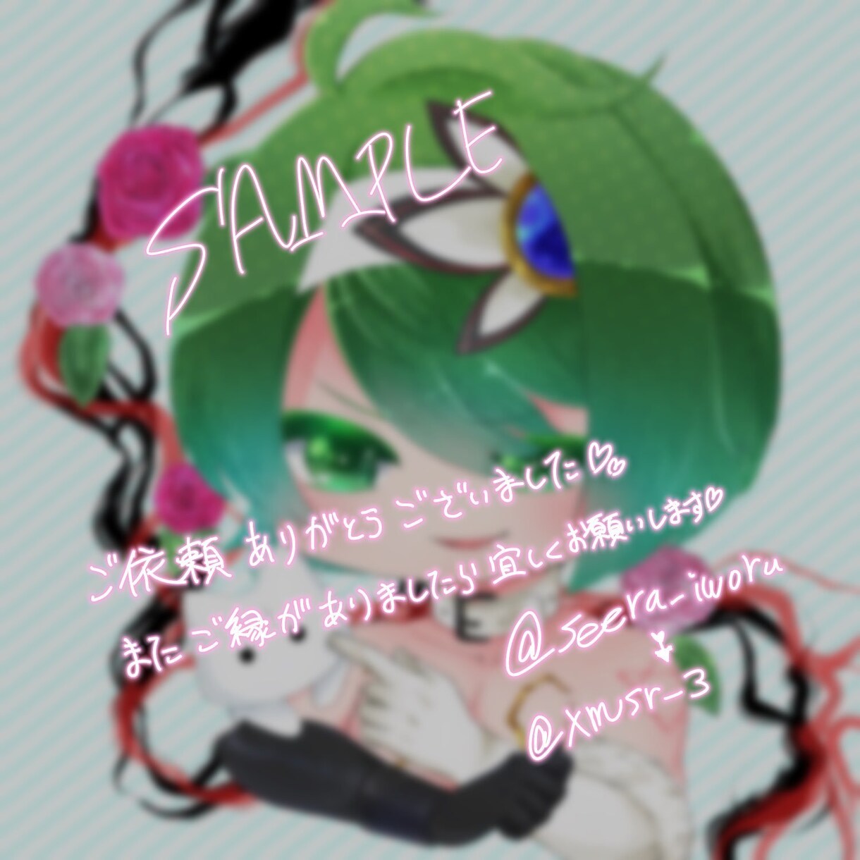 SNSアイコンを描きます 創作イラスト承ります ファンタジーから現代キャラまで可愛い絵柄で描かせて頂きます イメージ1