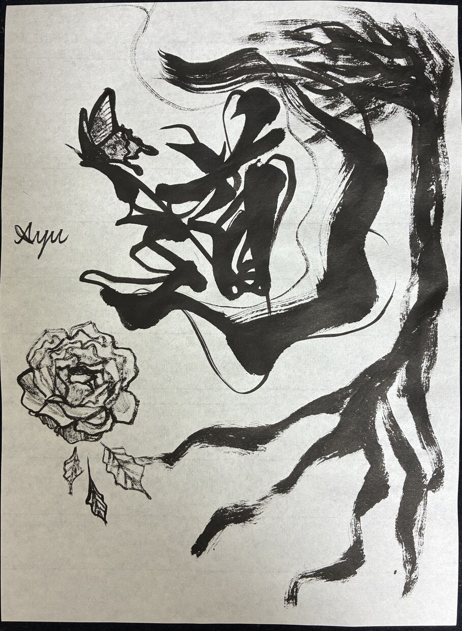 世界に一つだけの書道アートをお描きします お名前や好きな言葉に、絵を組み合わせて制作します。 イメージ4