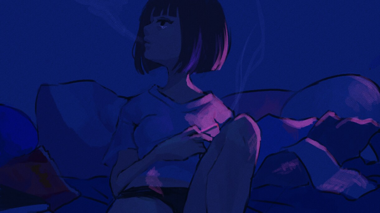 一枚絵描きます オリジナルキャラクターの立ち絵や歌ってみた動画のイラスト イメージ5