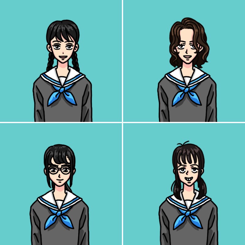 似顔絵アイコンを描きます 温かみのあるイラストで似顔絵のアイコンを描きます。 イメージ2