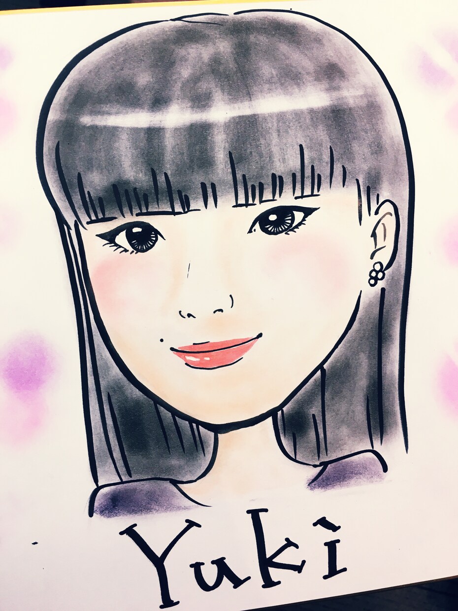 あたたかみのある似顔絵描きます カップルの似顔絵など、ハイセンスで柔らかな雰囲気を演出します イメージ2