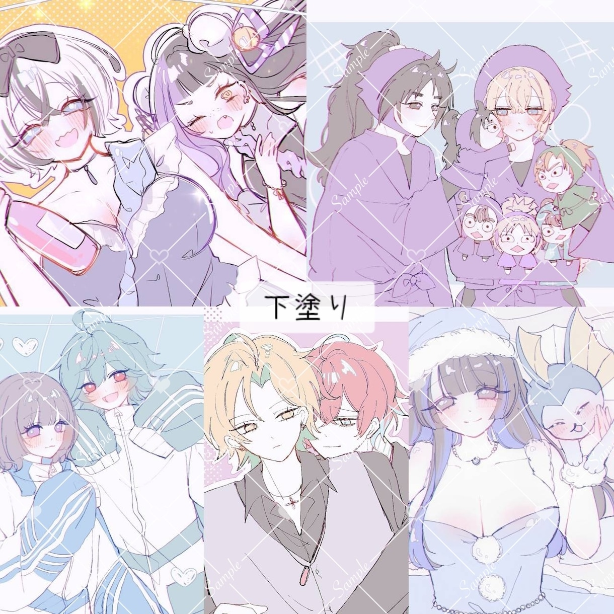 簡易イラスト描きます お試しとしていかがでしょうか？^^ イメージ1