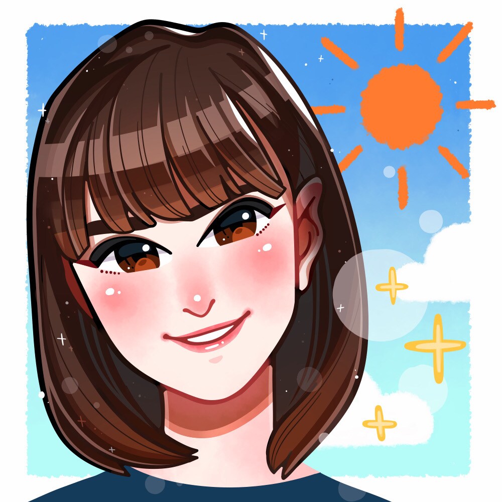 商用OK！最短3日☆ ポップな似顔絵を描きます SNSアイコンやポストカードなどの印刷物にも！ イメージ1