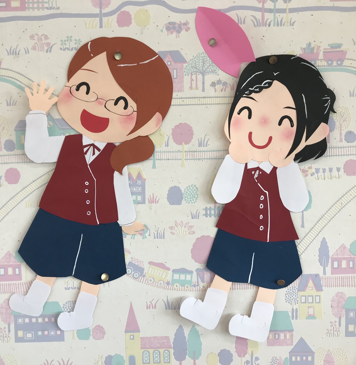 画用紙で壁面の制作代行します 好きな画像や絵柄で作成出来ます！ イメージ5