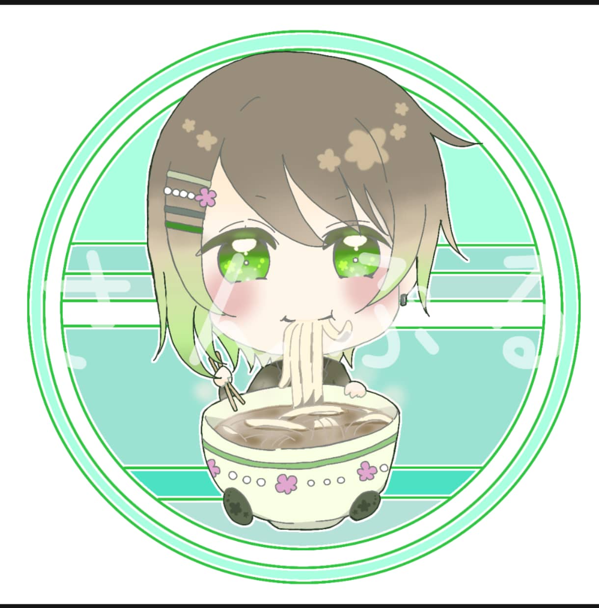 デジタル★あなたのアイコンイラスト描きます あなただけのオリジナルミニキャラアイコン制作します イメージ3