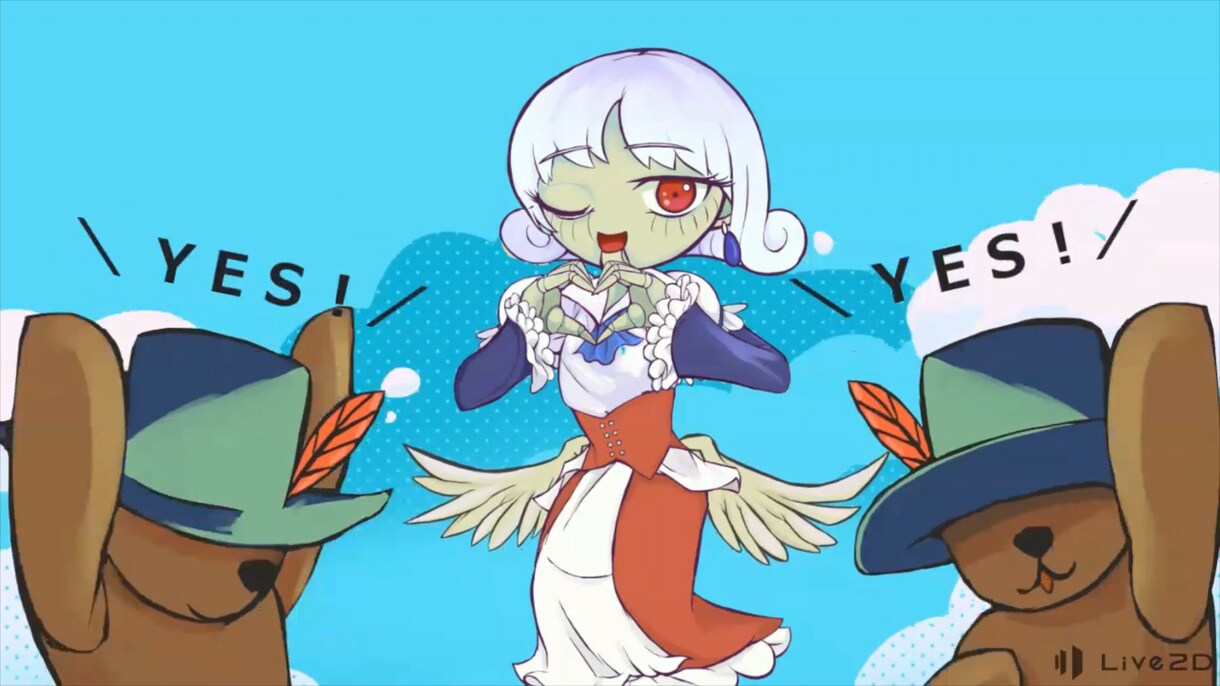 ポップで爽やか！ 心を込めてMVを制作します イラスト＋動画編集＋絵コンテを一貫制作可能です！ イメージ3
