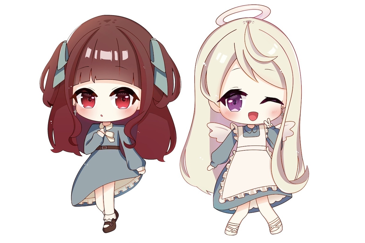 アイコン/立ち絵/サムネイル等のイラスト制作します ご依頼日から着手可能！お見積もり等のお気軽にご連絡ください！ イメージ4