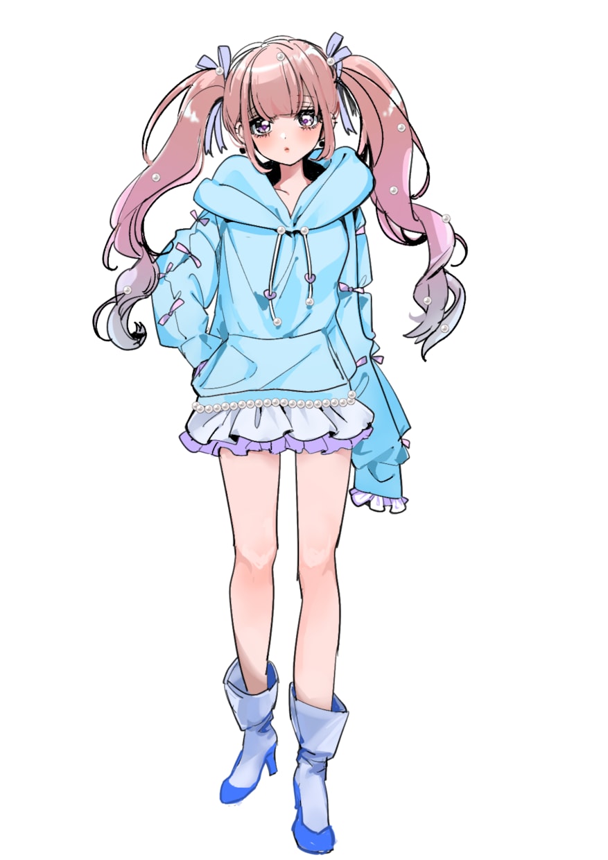 可愛いツインテールの女の子売ります お色味変更や差分作成もメッセージくだされば対応いたします イメージ2
